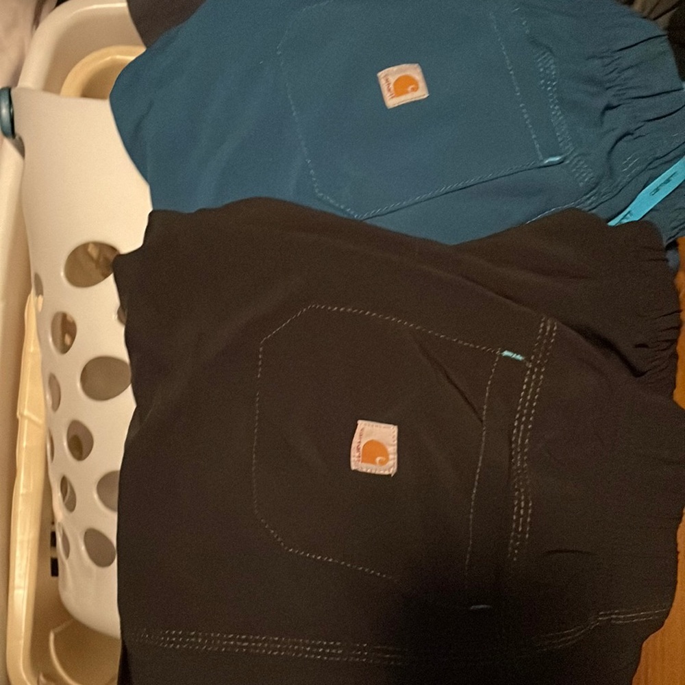 COPY - Carhart joggers like new one teal one black
